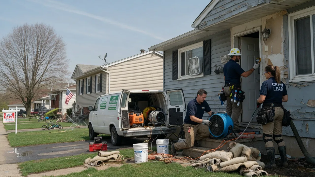 Flood Cleanup in North Norwich, NY near me